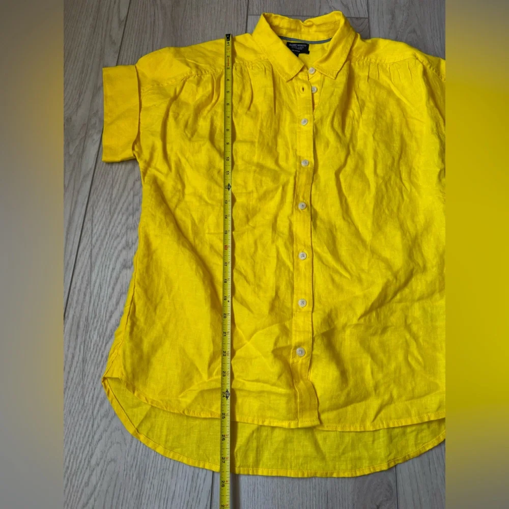 Baird McNutt for J.Crew Irish Linen Blouse - Picture 5 of 5